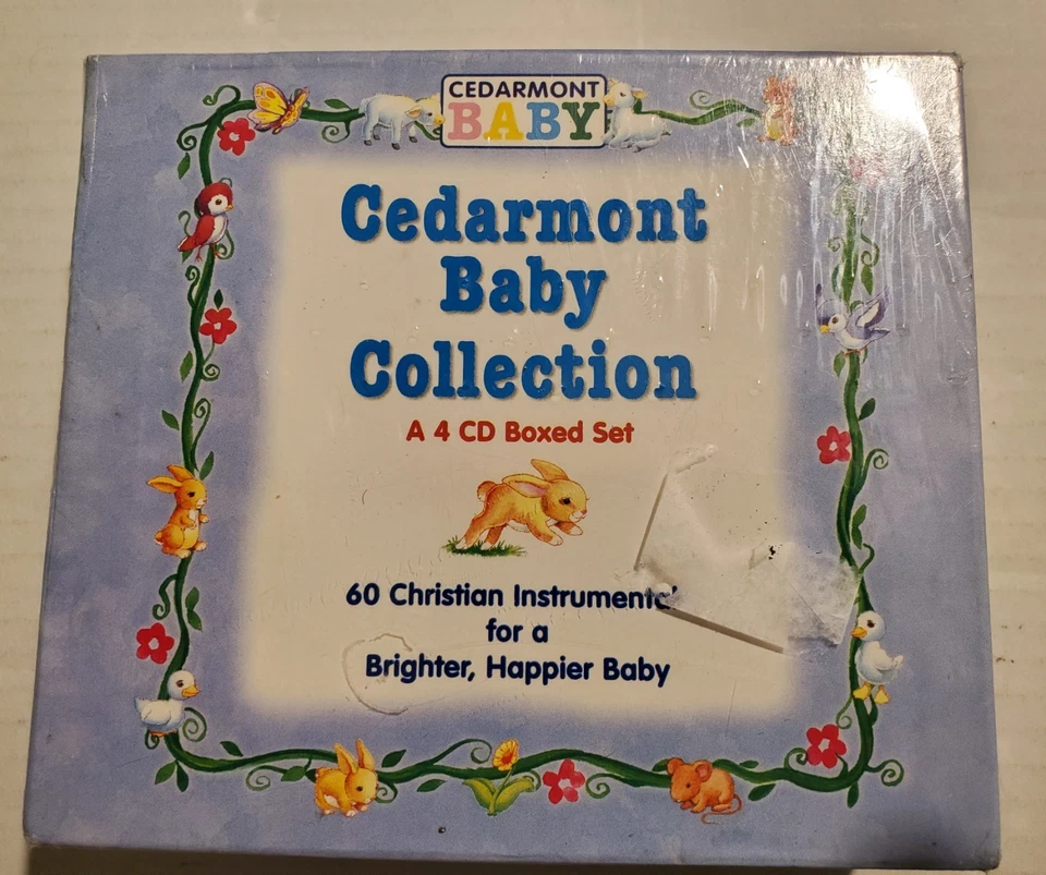 Cedarmont Baby Collection Christian Instrumentals for Babies and Kids 4 CD Set