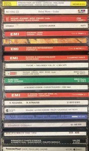Bulk lot of Classical CDs (FEMALE VOCAL Opera Arias & Songs) As Pictured F20 - Picture 1 of 2