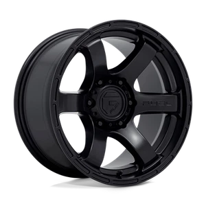 Fuel Off-Road D766 Rush 18X9 +20 Satin Black Wheel 6X120 (QTY 4) D76618909457 - Picture 1 of 4