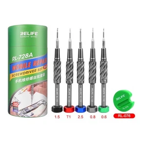 Set cacciaviti Relife RL728A riparazione cellulare - Foto 1 di 10