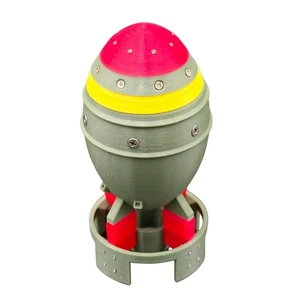 Fallout Mini Nuke Replica - 3D Printed Prop Display Model, Multicolor - Bild 1 von 11