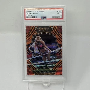 ALEXA BLISS 2023 SELECT WWE PREMIER LEVEL TIGER PRIZM PSA 9 - Imagen 1 de 2