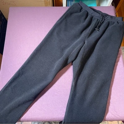 REI POLARTEC флис бегун спортивные штаны - размер средний винтажный карманы шнурок - Изображение 1 из 4