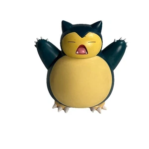 Pokemon Snorlax Battle Feature Figure 4" Soft Belly WCT 2019 Wicked Cool Toys - Picture 1 of 7