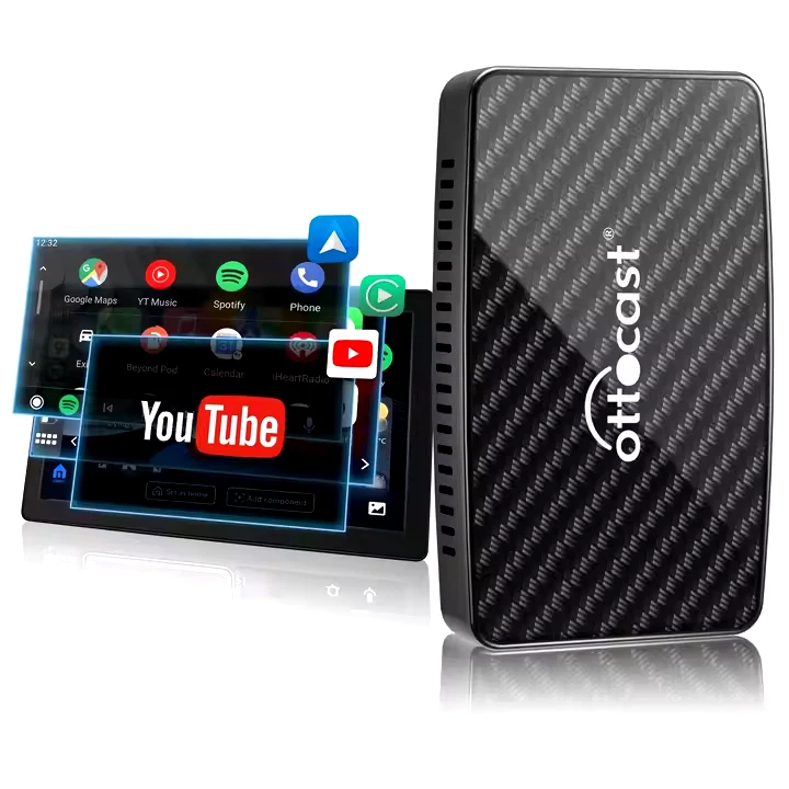 OTTOCAST Play2Video Pro AI Box 5 APP Youtube Wireless CarPlay Android Auto - Bild 1 von 4