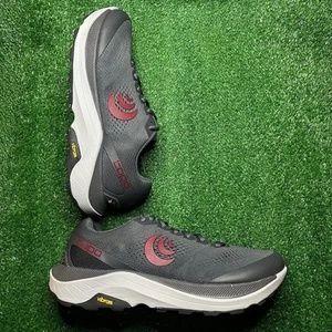 Topo Athletic Ultraventure 3 Men’s Size 10.5 ‘grey/red’ Trail Running Shoe - Picture 1 of 15