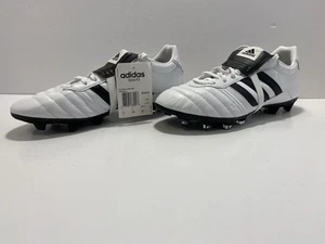 Adidas Gloro FG Soccer Cleats White Black Size 7.5 Men’s Firm Ground Leather New - Picture 1 of 10