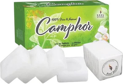 Soul Sticks Natural Camphor Blocks - Tablets (56 Grams, 12 56 Grams  - Image 1 of 4