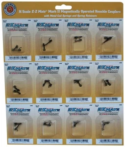 Bachmann Trains E - Z Mate Mark II Magnetic Knuckle Couplers with Me (US IMPORT) - Picture 1 of 1