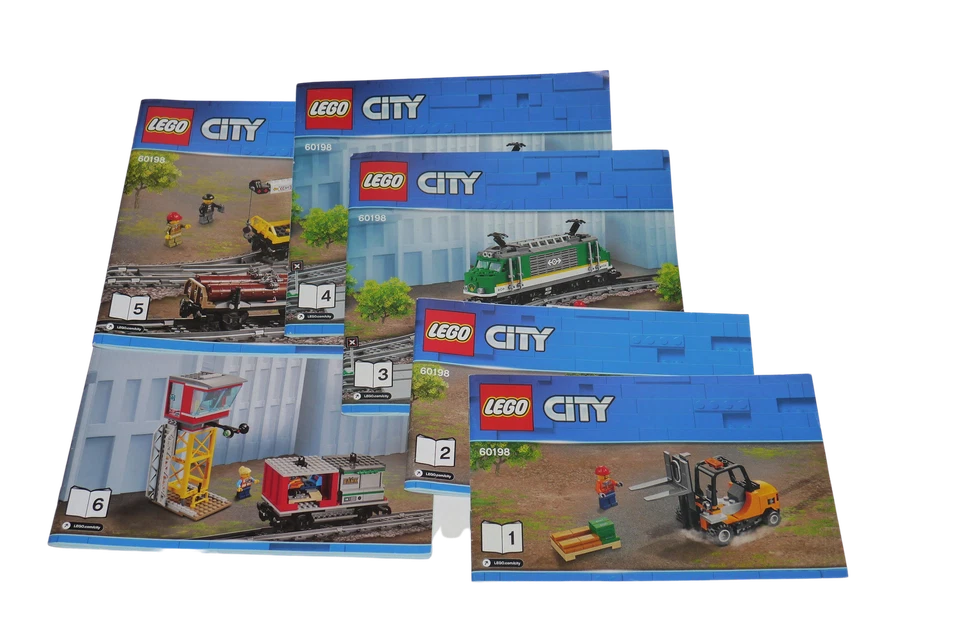 Lego® TRENO Ferrovia 60198 istruzioni per il montaggio  - Immagine 1 di 1