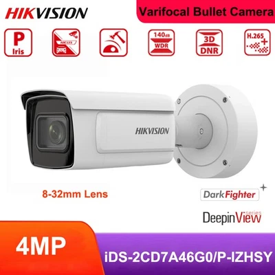 Hikvision iDS-2CD7A46G0/P-IZHSY 4MP License Plate Recognition IP Camera 8-32mm - Image 1 of 4