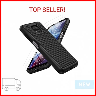 全新适用于摩托罗拉 Moto G Power 2021 保护壳:双层保护重型电池 — 第 1/2 张图片