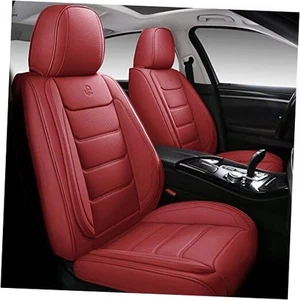 Full Coverage Faux Leather Car Seat Covers Full Set,Automotive Seat Covers for - Picture 1 of 7