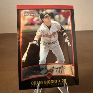2001 Bowman Chrome - Craig Biggio #7 - Picture 1 of 3
