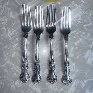 4 Gorham Tafelgabeln Vintage 7" Mono Datum Sterlingsilber Hess & Culbertson - Bild 1 von 21