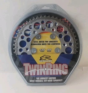 Renthal TWINRING Honda Twinring 1540-520-51GPSI Rent Rear Sprocket - Picture 1 of 9