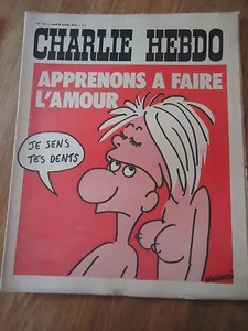 CHARLIE HEBDO N°113 APPRENDRE FAIRE AMOUR COUPLE DENTS 13 jan 1973 WOLINSKI - Picture 1 of 1