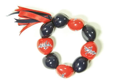 Washington Capitals Go Nuts Kukui Nut Bracelet (NHL Officially Licensed) Cover