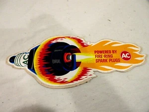 Vintage AC Fire Ring Spark Plug Sticker - Foto 1 di 3