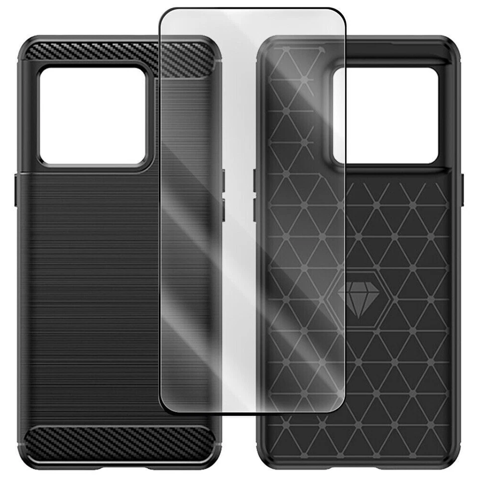 9H Hardness Tempered Glass Screen Protector Flexible TPU Case for OnePlus 10T 5G - image 1 of 1