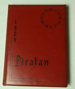Piratan 1959 West Carrollton High School Yearbook Vintage Ohio  - Picture 1 of 11