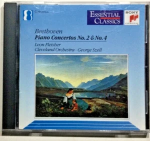 Beethoven / Fleisher / Szell / Cleveland Orchestra - Piano Concerti 2 & 4 NEW! - Picture 1 of 2