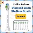 Philips Sonicare Diamond Wymienne elektryczne głowice szczoteczki do zębów Średnie - 8ct