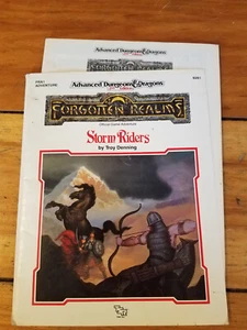 TSR Storm Riders Forgotten Realms Dungeons and Dragons Troy Denning No Map - Bild 1 von 1