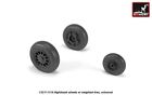 F-117A Nighthawk Weighted Tires Wheels for Aircraft 1/32 Scale Model AR AW32305