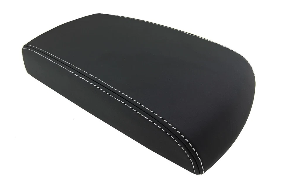 Кожаный чехол крышка подлокотника консоли для Chevrolet Impala 2006-2019 белый шов - Изображение 1 из 4