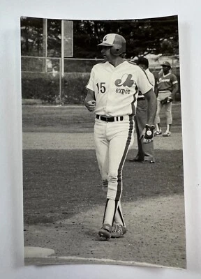Postal de béisbol vintage de Larry Parrish (1982) Montreal Expos PCME Foto 1 de 2