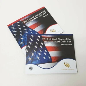 2019 United States Mint Uncirculated Set **WITHOUT** 2019 West Point Penny - Picture 1 of 2