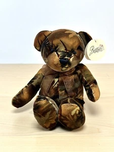 NWT - Tropical Palm Tree Print Teddy Bear 12” Plush Stuffed Animal by Bestever - Picture 1 of 17