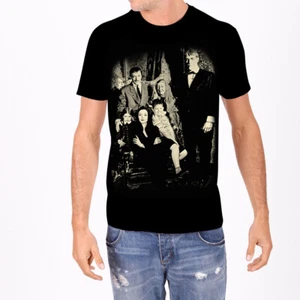 Rock Rebel Addams Family Photo Gothic Punk Horror TV Show T Shirt RR-AFAMILY - Picture 1 of 3