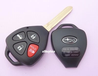 Refurb OEM 2013-20 SUBARU BRZ keyless remote fob transmitter fob HYQ12BBY G chip - Image 1 of 3