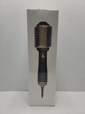 Cepillo secador de pelo de aire caliente para todo tipo de cabello negro/dorado Foto 1 de 2