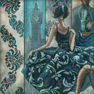 RTO M235 Femmes glamour dans Lieux fabuleux Broderie Point de croix compté - Imagen 1 de 1