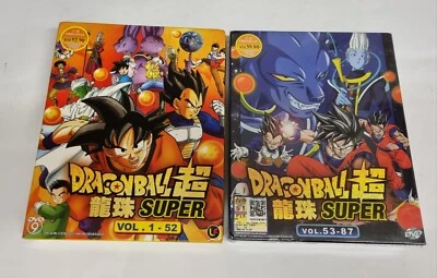 Dragon Ball Super E1-52 & 53-87 7 Discs DVD Japanese Anime English [Jul25] - Image 1 of 4