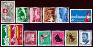 Svizzera - 1953 - Annata di Posta Ordinaria + Aerea - completa - nuova (MNH) - Picture 1 of 1