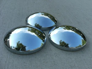 Lot of 3 - RoadPro RPRHC81234 I.D. Chrome 8.25" Rear Hub Caps - New - see pics - Picture 1 of 6