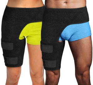 Hip Brace Thigh Compression Sleeve | Hip Sciatica Pain Relief Device Brace | ... - Picture 1 of 9