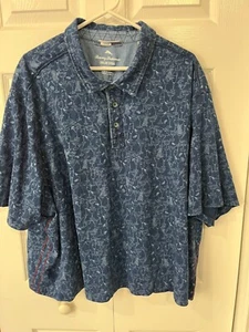 Tommy Bahama Bebidas Mixtas Para Hombre 3XL Camisa Hawaiana Margarita Martini Vasos - Imagen 1 de 2
