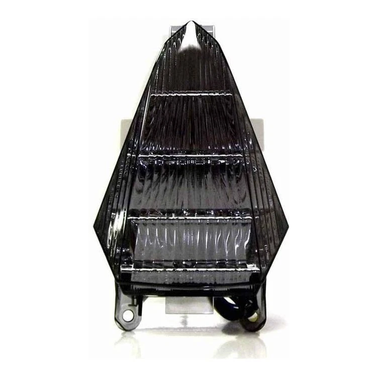 Yamaha YZF-R6 YZF R6 2008-2016 DMP ahumado LED red eléctrica luz trasera integrada Foto 1 de 4