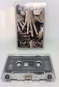 Vintage Bon Jovi Keep The Faith Cassette 314 514 035-4 Mercury 1992 - Picture 1 of 4