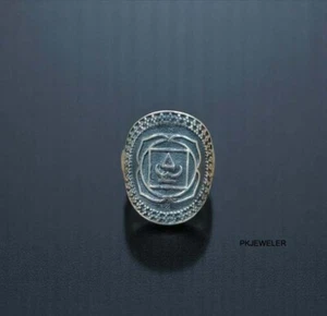 925 Sterling Silver Silver DESIGNER VASTUSHATRA Ring Jewelry US Size 7.5 R-239 - Picture 1 of 14