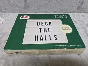 Wemco Cinema Marquee Sign Light Box With 90 Letters And Symbols Movie Decor NIB - Picture 1 of 6