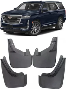 Genuine Front & Rear Splash Gugards Mud Flaps FOR 2021-2024 Cadillac Escalade - Picture 1 of 8
