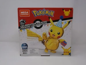 MEGA Construx CELEBRAZIONE PIKACHU 25° Anniversario Pokemon NUOVO mai aperto 280 pezzi - Foto 1 di 3