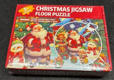 New Holiday Christmas Jigsaw Floor Puzzle!!--71 Pieces Total--For Ages 3+- 🔥🔥 - Image 1 of 4