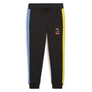 Puma T7 Drawstring Track Pants X Trolls Youth Boys Size 6 Casual Athletic Botto - Picture 1 of 2